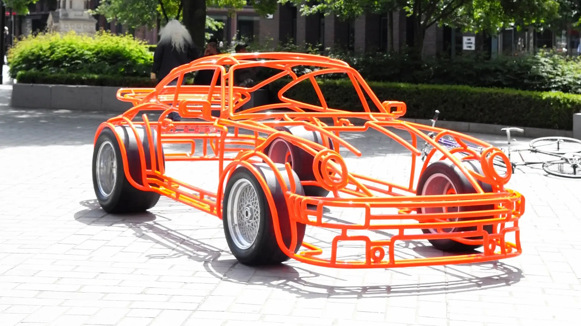 Steel Porsche 934 Sculpture | Art Meets Automotive History