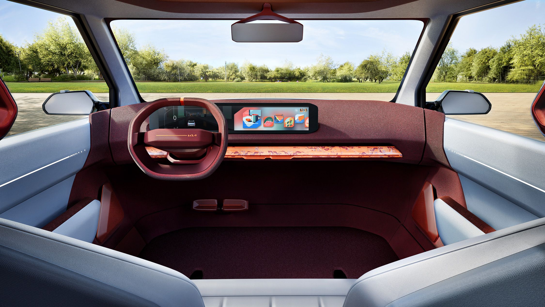 Kia Concept EV2 Interior Design