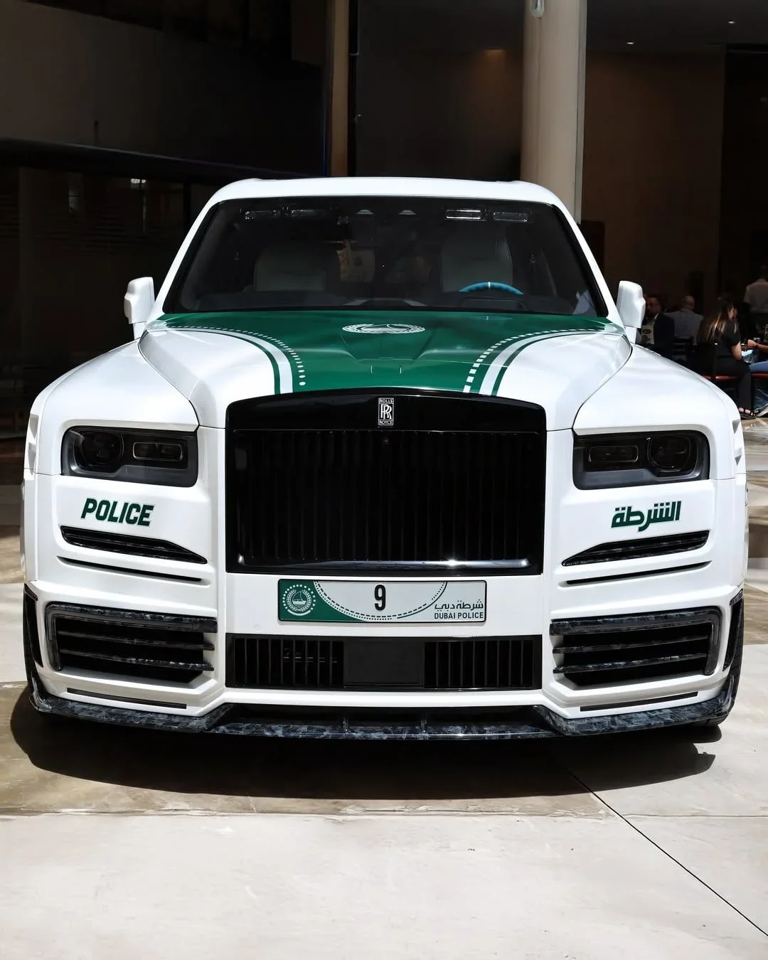 Dubai Police’s Custom Mansory Rolls-Royce Cullinan: Luxury Meets Law Enforcement