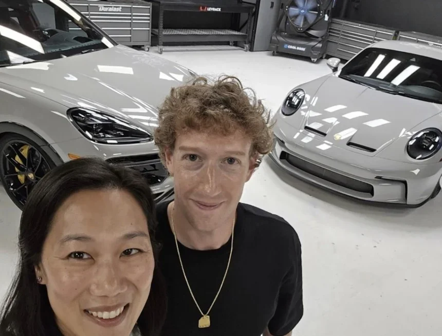 Mark Zuckerberg designed a Porsche minivan for his wife, Pricilla