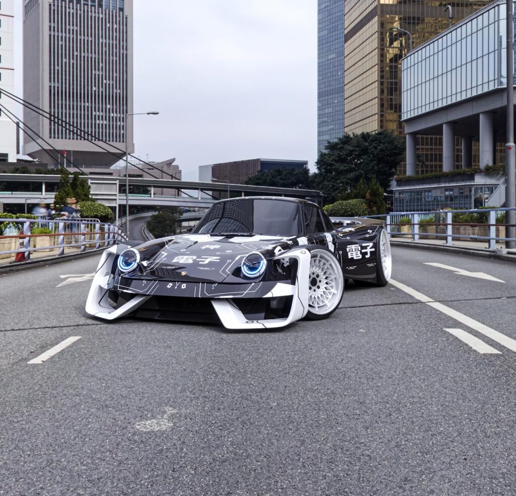 Tearing Through the Asphalt: Unpacking the Porsche 911 Cyberpunk Concept
