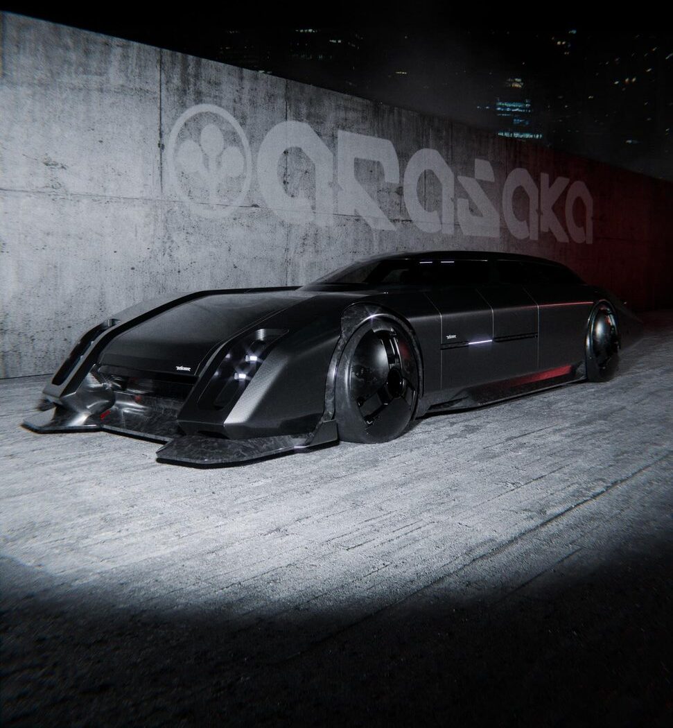 Arasaka Lynx: The Brutalist Cyberpunk Concept Car That Outshines Official Lore