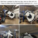 C8 Corvette Lift Fail: Gravity Defied, Dreams Denied at Dealership