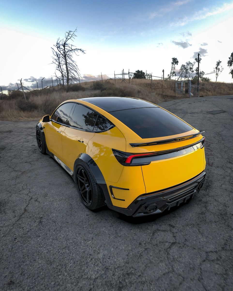 The Electric Revolution Gets an Attitude: Transforming the Tesla Model Y Juniper into a Widebody Masterpiece