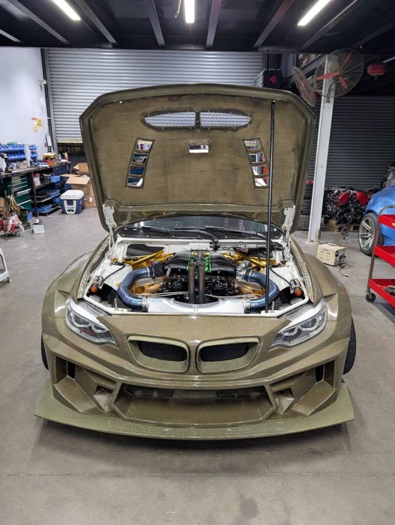 Inside China's Secret Urban Drift Haven: The 1300 HP Carbon Kevlar BMW M2