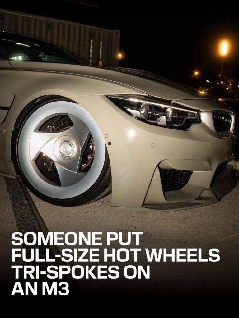 Viral F80 BMW M3 Resurrects Hot Wheels Viper Tri-Spokes