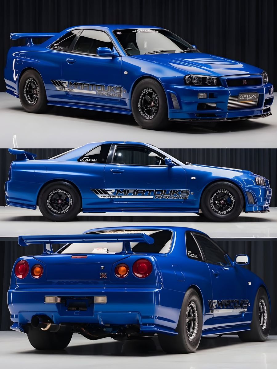 Maatouks Racing Nissan Skyline GT-R R34: The 3,200 HP Street Monster