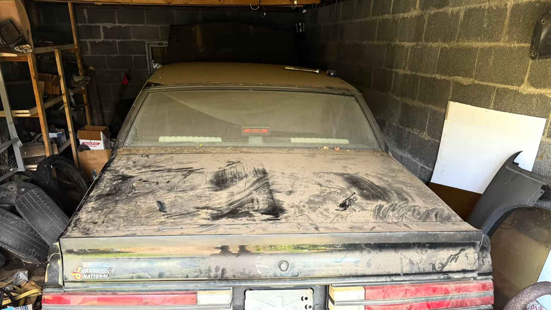 Abandoned 1986 Buick Grand National Rescued After 31 Years in Pennsylvania Garage