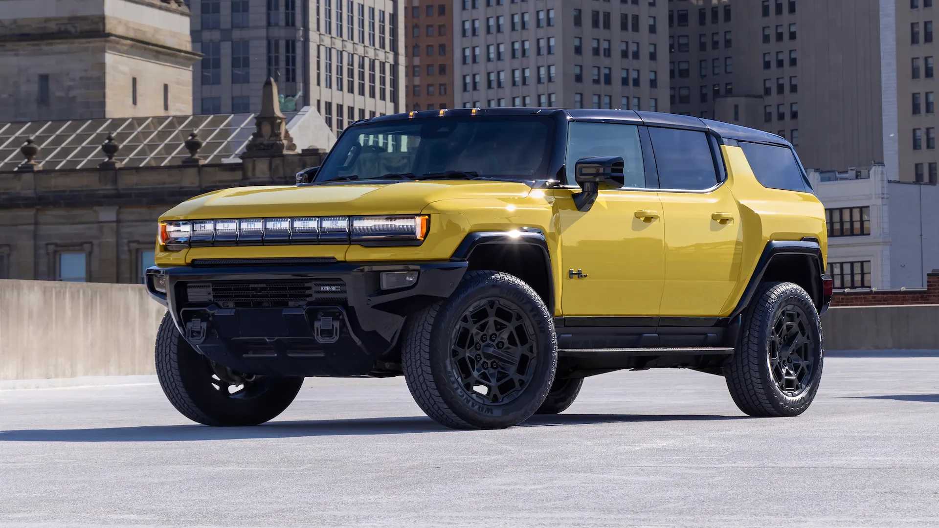 2027 GMC Hummer EV ICON 25 Honors the Yellow H2 That Started It All