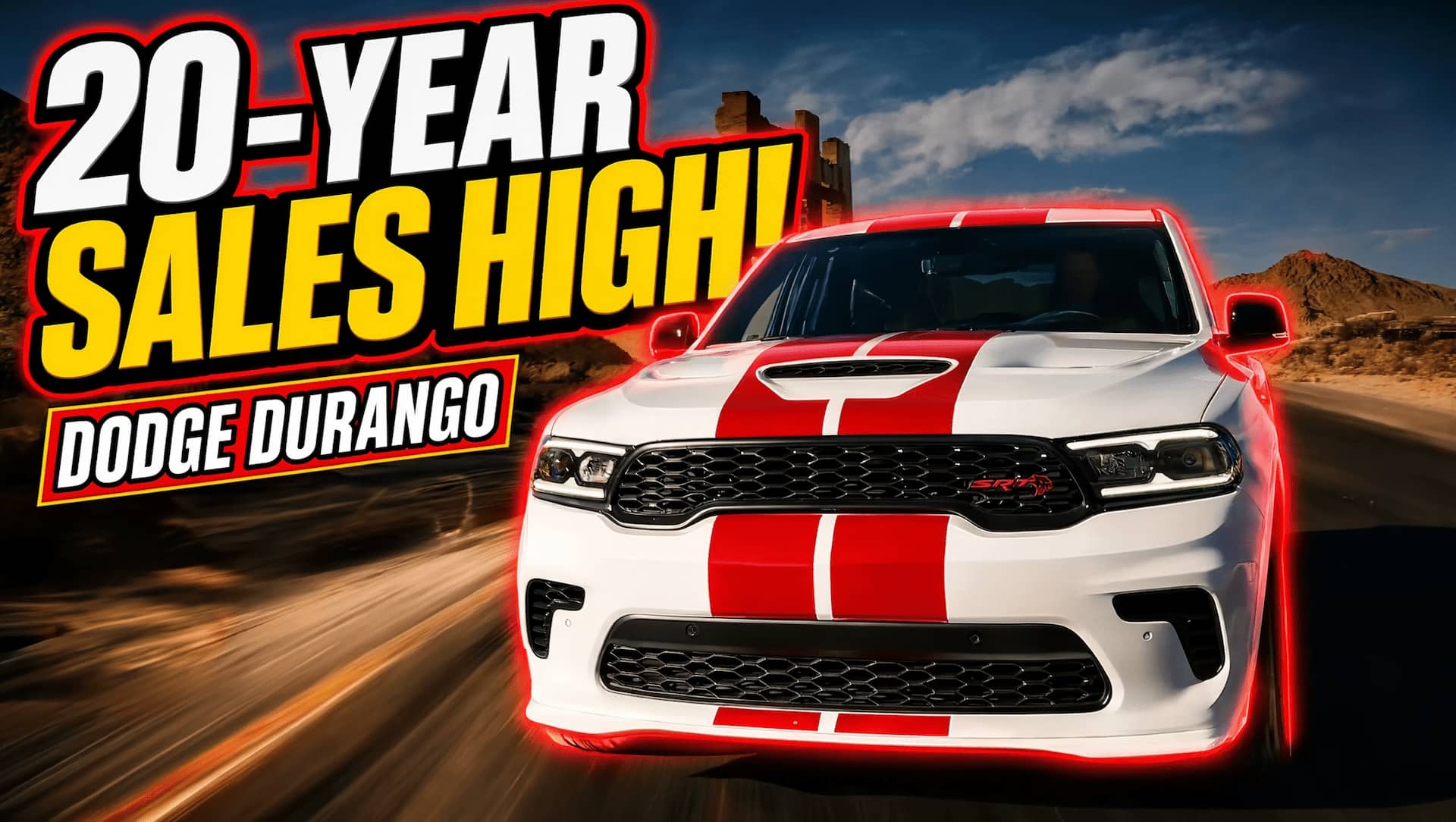 Dodge Durango Posts 20-Year Sales High as Senate Moves on Chinese Vehicle Ban