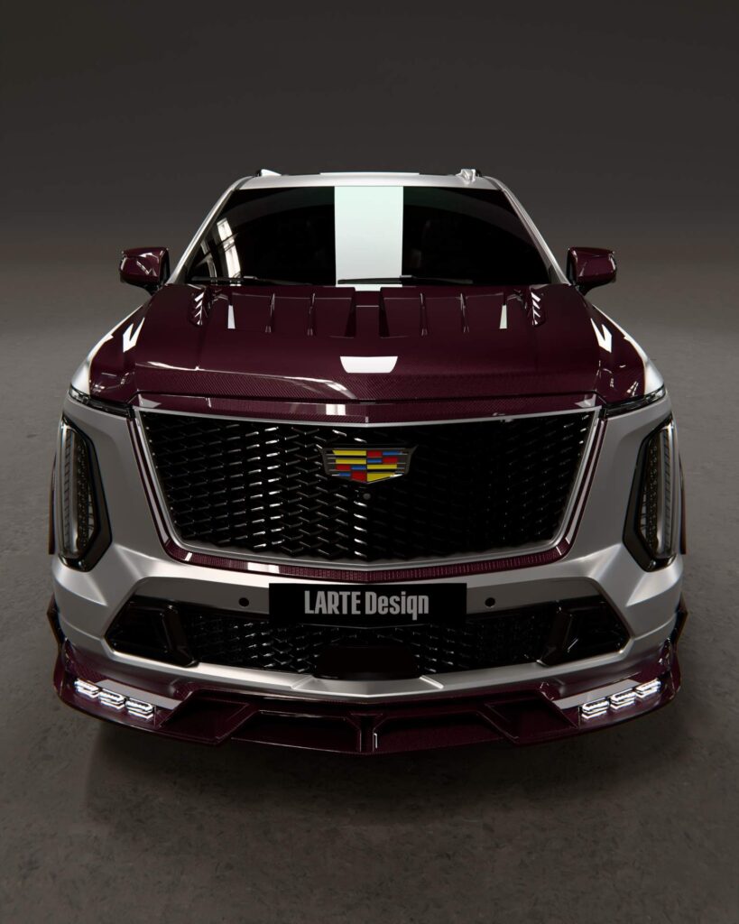 Larte Design Escalade Esthete Burgundy Carbon Tuning Program