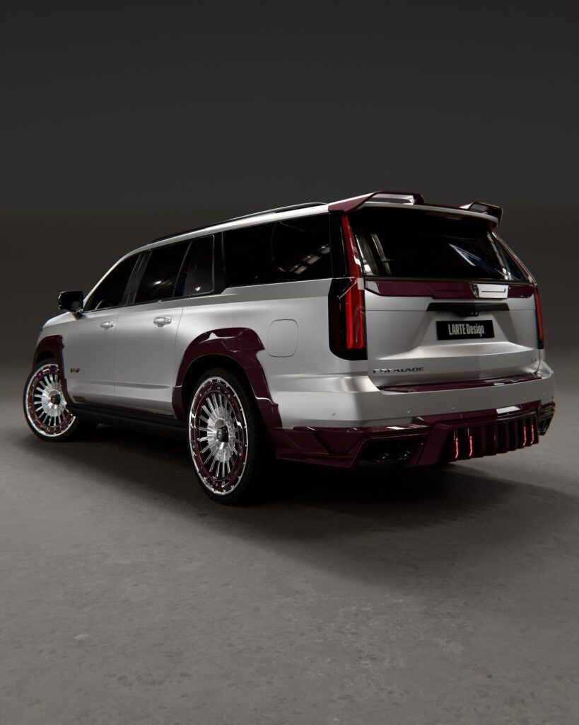 Larte Design Escalade Esthete Burgundy Carbon Tuning Program