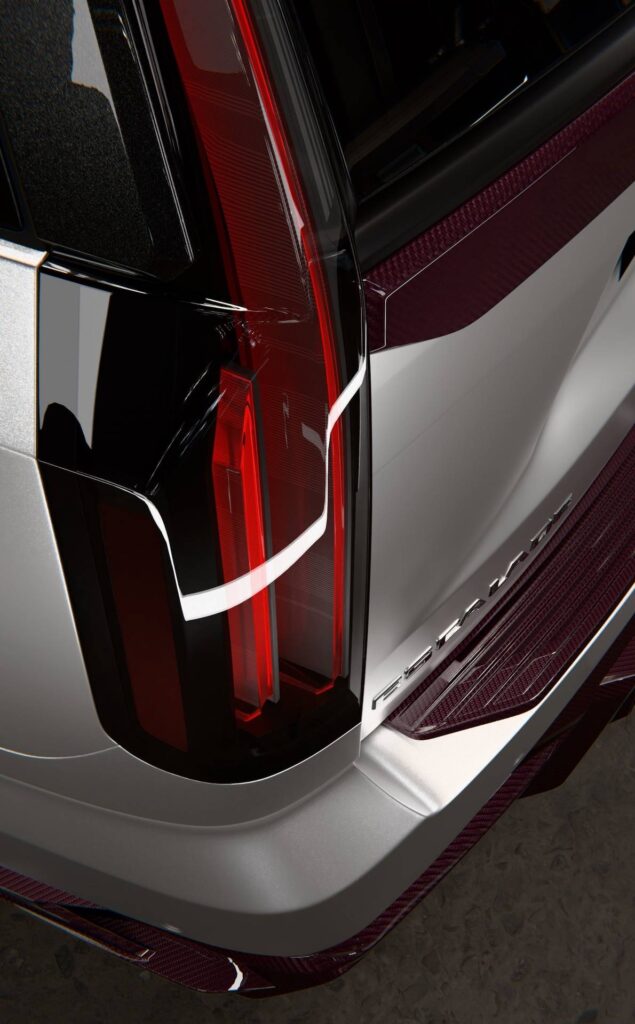 LARTE Design ESTHETE Burgundy Carbon Cadillac Escalade Program