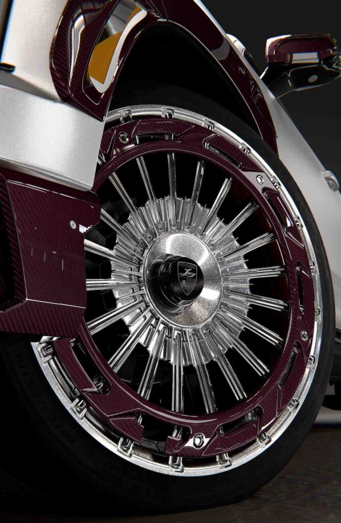 LARTE Design ESTHETE Burgundy Carbon Cadillac Escalade Program