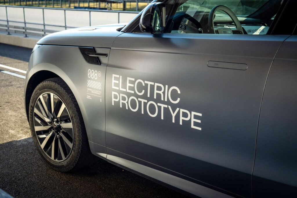 Range Rover Sport Electric Prototype Climbs Stairs at Goodwood 2026
